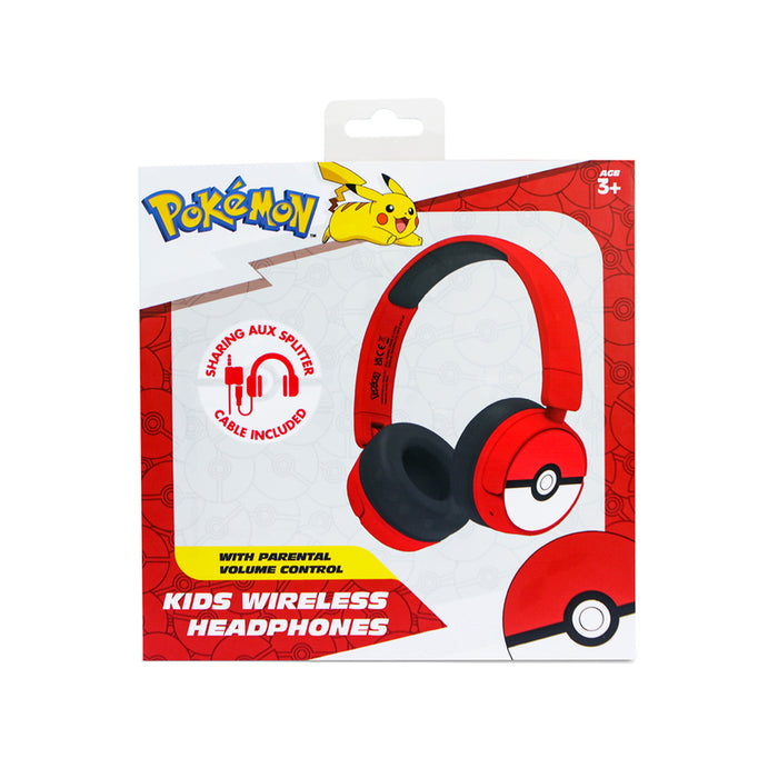 Stereo headphones OTL POKEMON POKEBALL KIDS BT