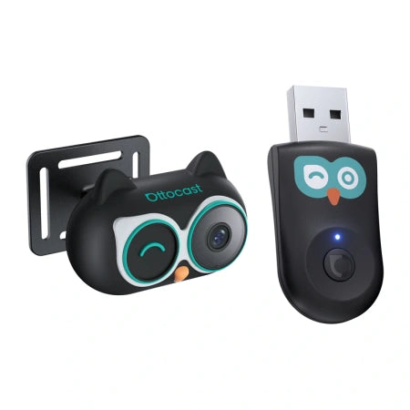 Ottocast CarPlay wireless car adapter with car nanny (Cabin Care)