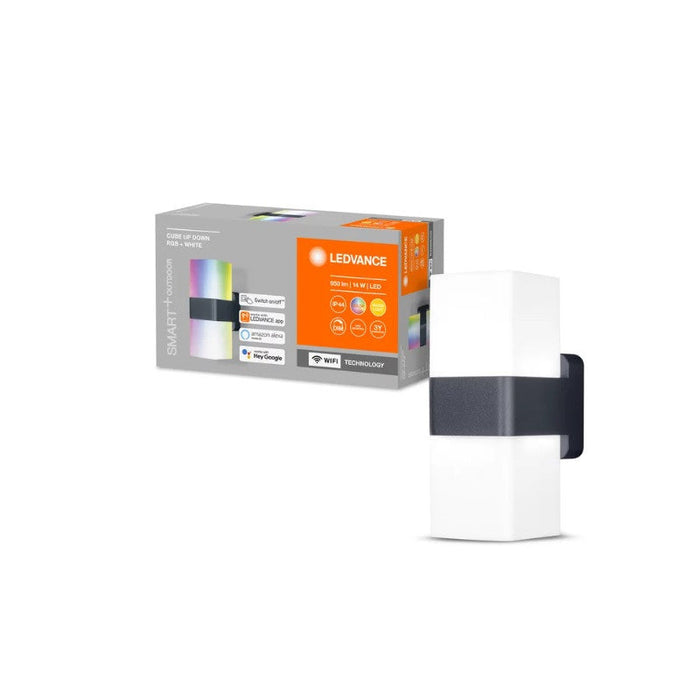 OUTDOOR LAMP SMART WIFI CUBE 80CM RGBW DG IP44 LEDVANCE - Диодни тела за бита<<<Източници на светлина<<<AmperelB2B