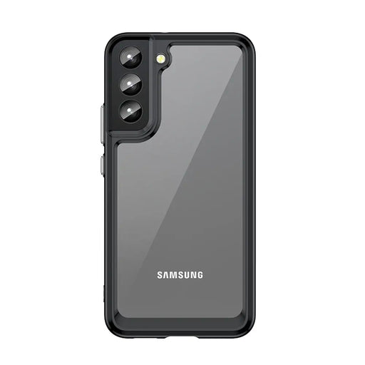 Outer Space Case Cover for Samsung Galaxy S22 + (S22 Plus) Hard Cover with Gel Frame Black - Cell phone cases