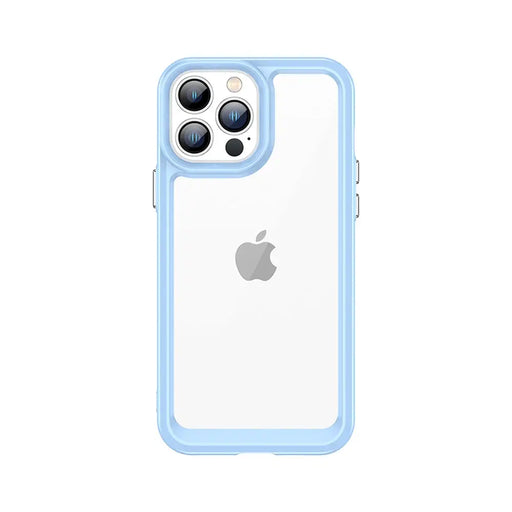 Outer Space Case for iPhone 13 Pro Max hard cover with gel frame blue - Cell phone cases and covers<<<HurtelXML