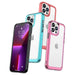 Outer Space Case Case for iPhone 13 Pro Max Hard Cover with Gel Frame Red - Cell phone cases and covers<<<HurtelXML
