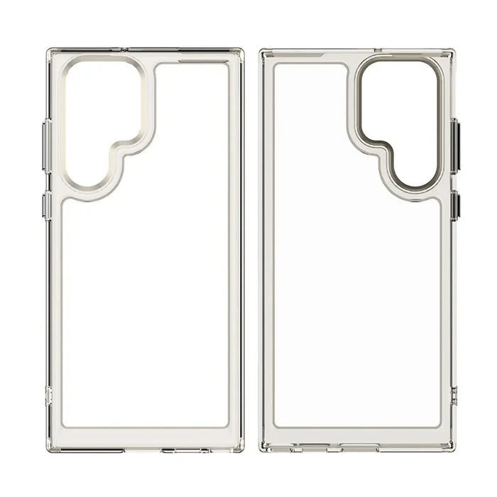 Outer Space Case Case for Samsung Galaxy S22 Ultra Hard Cover with Gel Frame Red - Cell phone cases