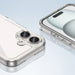 Outer Space Case with Gel Frame for iPhone 16 - Clear - Cell phone cases and covers<<<HurtelXML