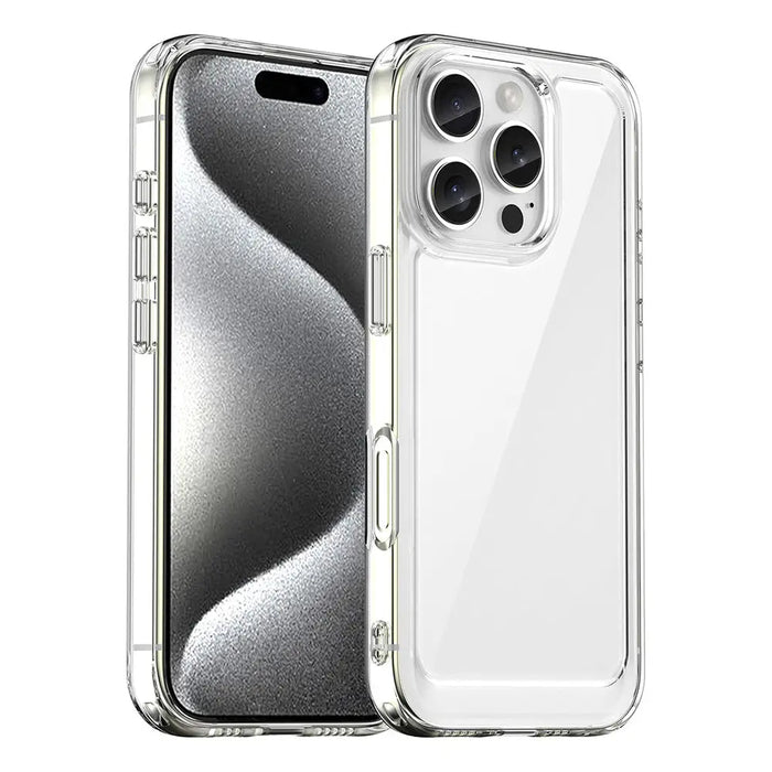 Outer Space Case with Gel Frame for iPhone 16 Pro - Clear - Cell phone cases and covers<<<HurtelXML