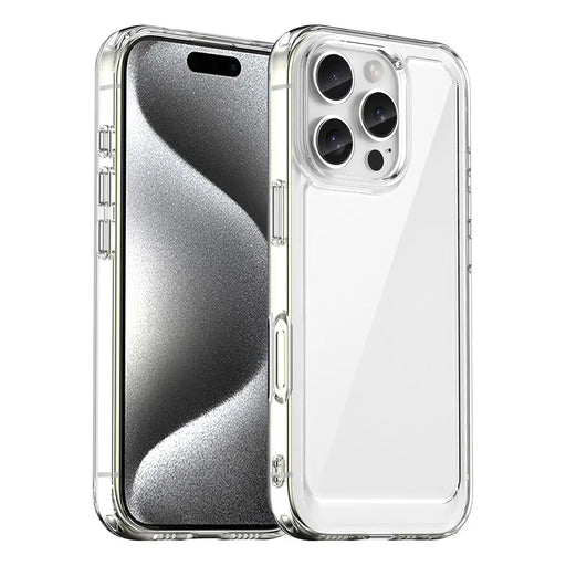 Outer Space Case with Gel Frame for iPhone 16 Pro Max - Clear - Cell phone cases and covers<<<HurtelXML