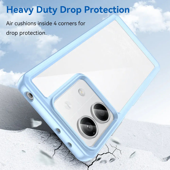 Outer Space Case with gel frame for Xiaomi Redmi Note 13 Pro - blue - Cell phone cases and covers<<<HurtelXML