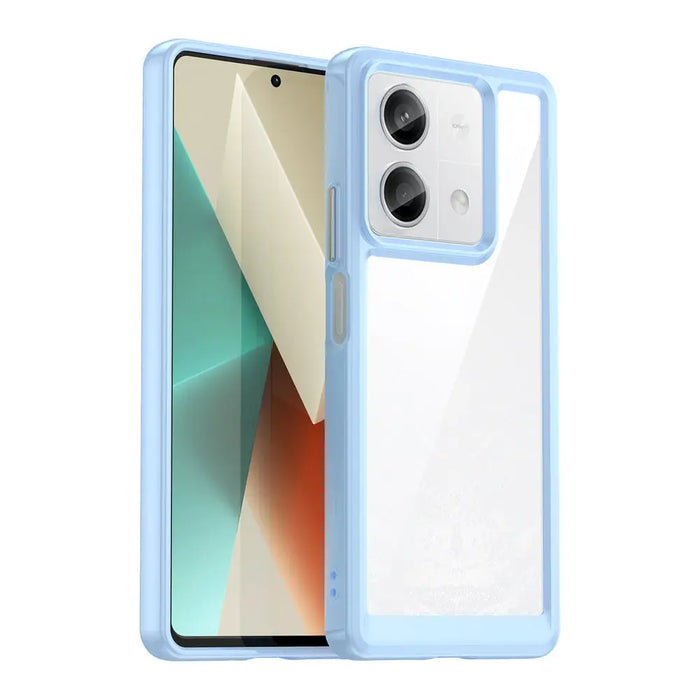 Outer Space Case with gel frame for Xiaomi Redmi Note 13 Pro - blue - Cell phone cases and covers<<<HurtelXML