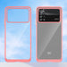 Outer Space Case Xiaomi Poco X4 Pro 5G cover with a flexible frame red - Cell phone cases and covers<<<HurtelXML