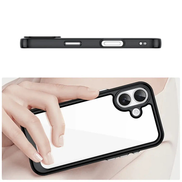 Outer Space iPhone 17 Case - Black Transparent - Cell phone cases and covers<<<HurtelXML