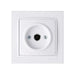 OUTLET TV OUTLET WHITE NILSON THOR - Ключове и контакти<<<Електроматериали<<<Praktiker&&&Ключове и