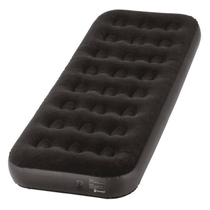 Outwell Classic Single inflatable mattress, black and grey