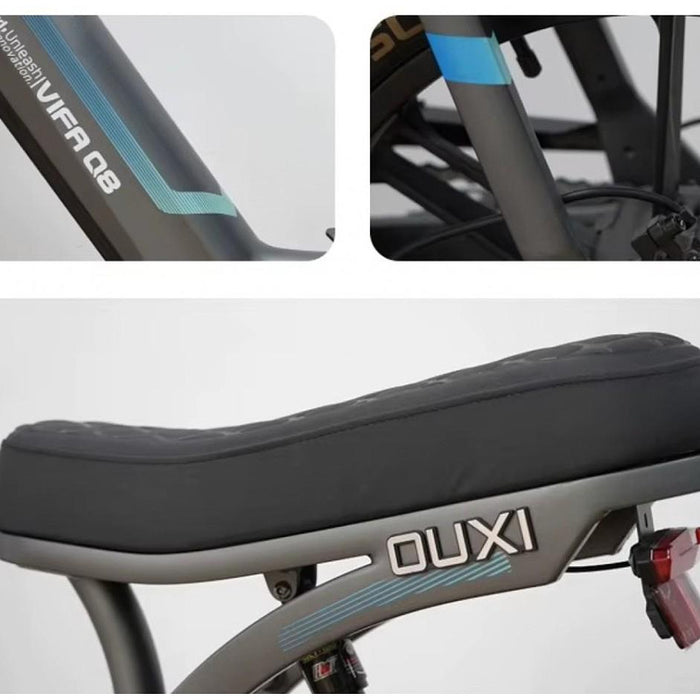OUXI Q8 electric bike, 30 degrees