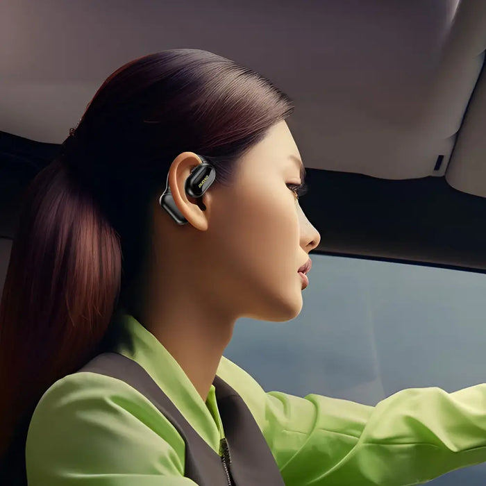 OWS Dudao U4A Bluetooth 5.3 IPX5 business headset - black - Headphones and speakers<<<HurtelXML