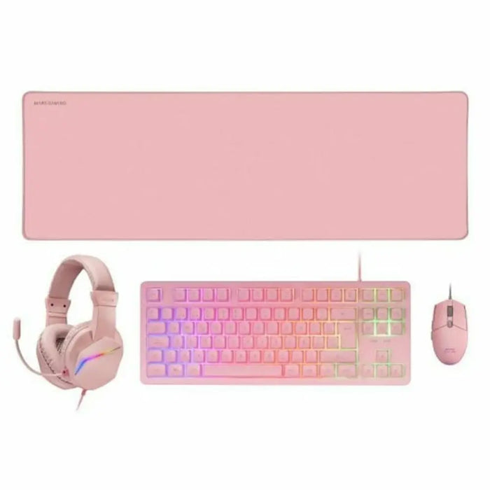 Pack Gaming Mars Gaming MCPRGB3PES Spanish Qwerty - Компютър Игри<<<Компютри| Електроника<<<BigBuy&&&Гейминг Мишка и
