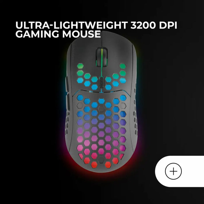 Pack Gaming Mars Gaming MCPWXES - Компютър Игри<<<Компютри| Електроника<<<BigBuy&&&Гейминг Мишка и Подложка за
