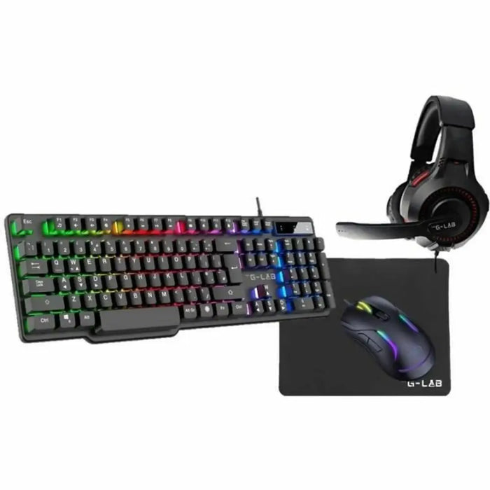 Pack Gaming The G-Lab COMBO-SULFUR/FR - Компютър Игри<<<Компютри| Електроника<<<BigBuy&&&Гейминг Мишка и Подложка за