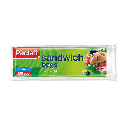 BAGS FOR SANDWICHES 18X28CM 100PCS PACLAN