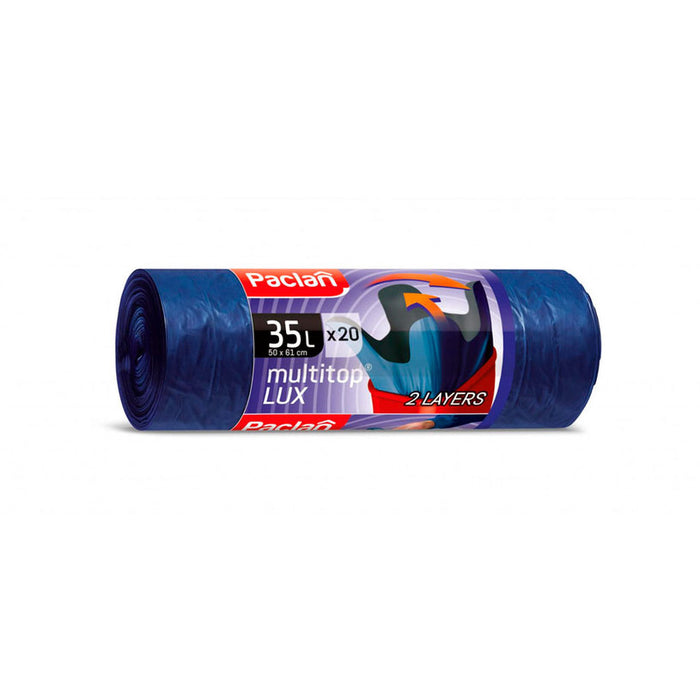 WASTE BAGS 35L 20PCS 20PCS PACLAN MULTI-TOP