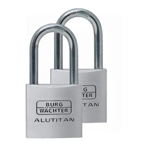 PADLOCK 2 PCS BURG WACHTER ALUTITAN DUO 770 20 26 SB - Катинари<<<Сейфове и метални кутии<<<Инструменти и