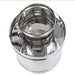 PAGODA STAINLESS STEEL F80MM KAMININOX - Допълнително оборудване<<<Отопление Охлаждане и Вик<<<Praktiker