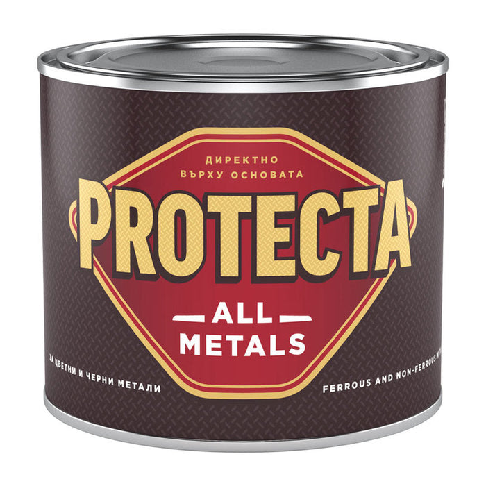 PAINT FOR ALL METALS PROTECTA ALL METALS - Алкидни и водоразтворими<<<Бои за метал и дърво<<<Бои и