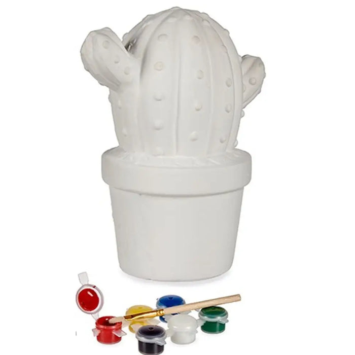 Paint Your Own Money Box Pincello Cactus 12 x 21 x 17 cm (12 Units) - Декорация и Осветление<<<Дом