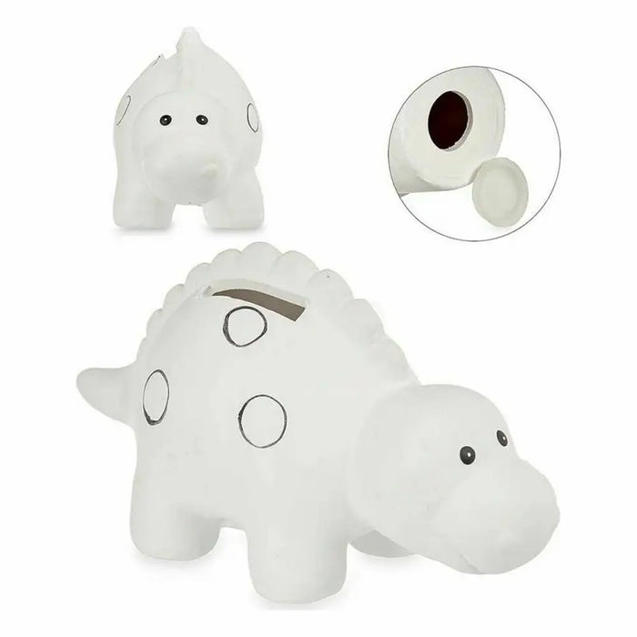 Paint Your Own Money Box Pincello Ceramic Dinosaur 6,5 x 8,7 x 16 cm 15,7 x 8,5 x 6 cm 16 x 8,7 x 6,5 cm (12 Units)