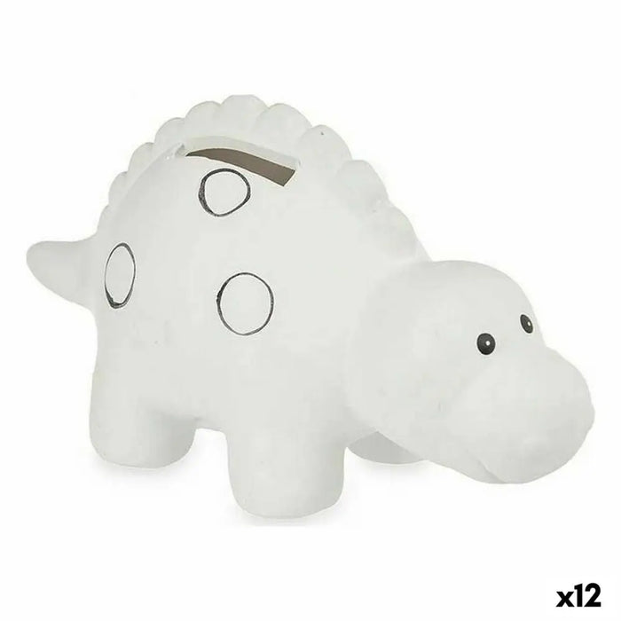 Paint Your Own Money Box Pincello Ceramic Dinosaur 6,5 x 8,7 x 16 cm 15,7 x 8,5 x 6 cm 16 x 8,7 x 6,5 cm (12 Units)
