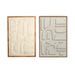 Painting 3D Home ESPRIT Cotton Acacia 75 x 3 x 105 cm - Декорация и Осветление<<<Дом Градина<<<BigBuy&&&Картини и