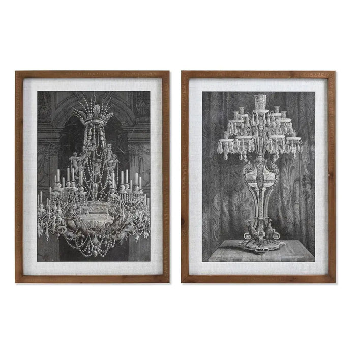 Painting DKD Home Decor Crystal Fir 50 x 2 x 70 cm - Декорация и Осветление<<<Дом Градина<<<BigBuy&&&Картини и
