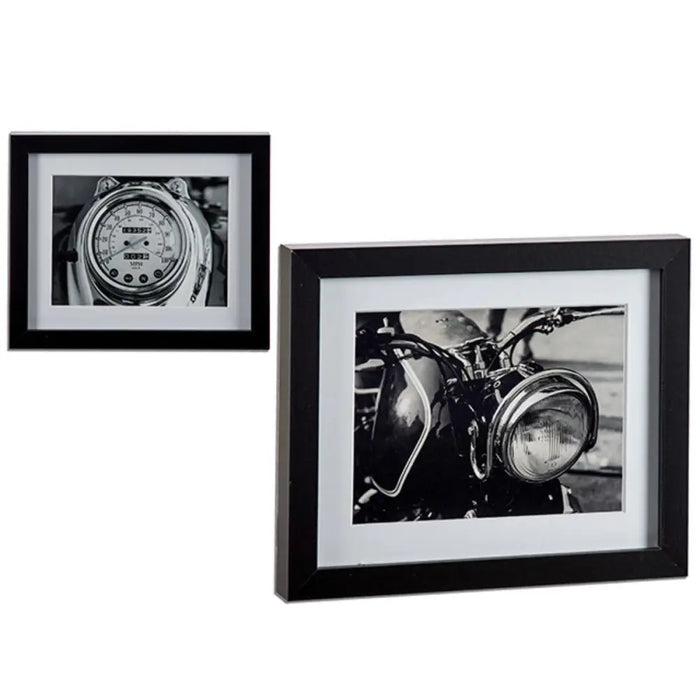 Painting Gift Decor Black Particleboard 28 x 23 x 3 cm With frame - Декорация и Осветление<<<Дом