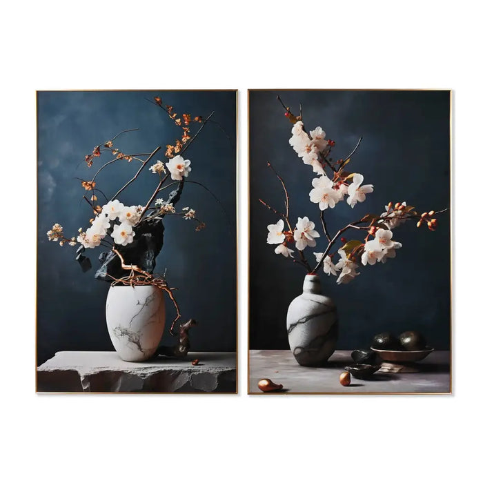 Painting Home ESPRIT Aluminium MDF Wood 80 x 3 x 120 cm 80 x 3,5 x 120 cm - Декорация и Осветление<<<Дом