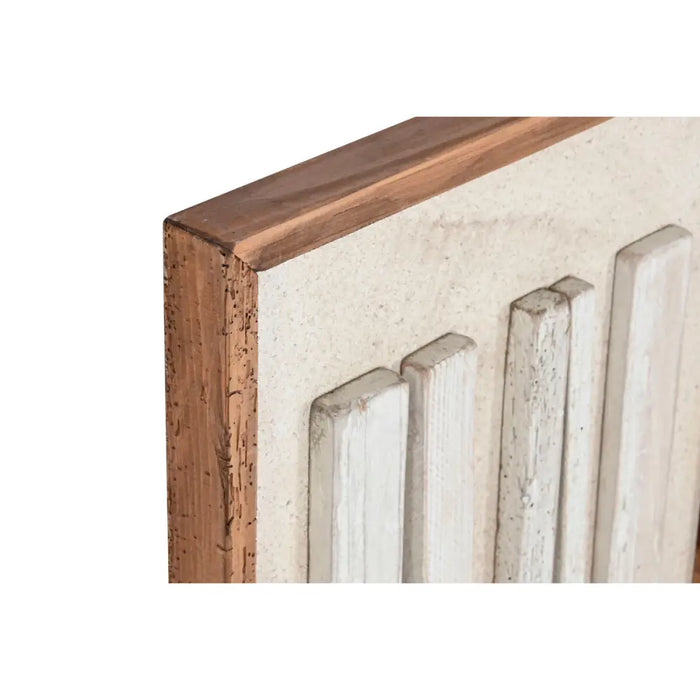 Painting Home ESPRIT Pinewood Recycled Wood 42,5 x 4 x 62,5 cm 44 x 6 x 64 cm - Декорация и Осветление<<<Дом