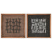 Painting Home ESPRIT Pinewood Recycled Wood 44 x 8 x 44 cm 40,2 x 4 x 40,2 cm - Декорация и Осветление<<<Дом