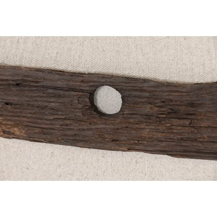 Painting Home ESPRIT Pinewood Recycled Wood 52 x 4 x 52 cm - Декорация и Осветление<<<Дом Градина<<<BigBuy&&&Картини и