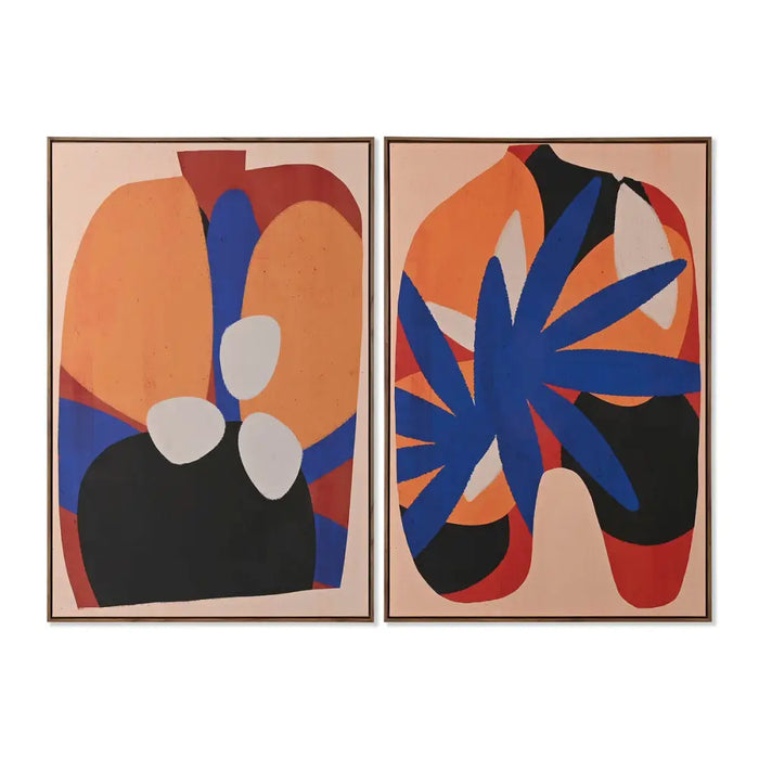 Painting Home ESPRIT Urban 80 x 4,5 x 120 cm (2 Units) - Декорация и Осветление<<<Дом Градина<<<BigBuy&&&Картини и