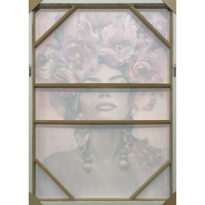 Painting Home ESPRIT Velvet polystyrene 103 x 4,5 x 143 cm - Декорация и Осветление<<<Дом Градина<<<BigBuy&&&Картини и