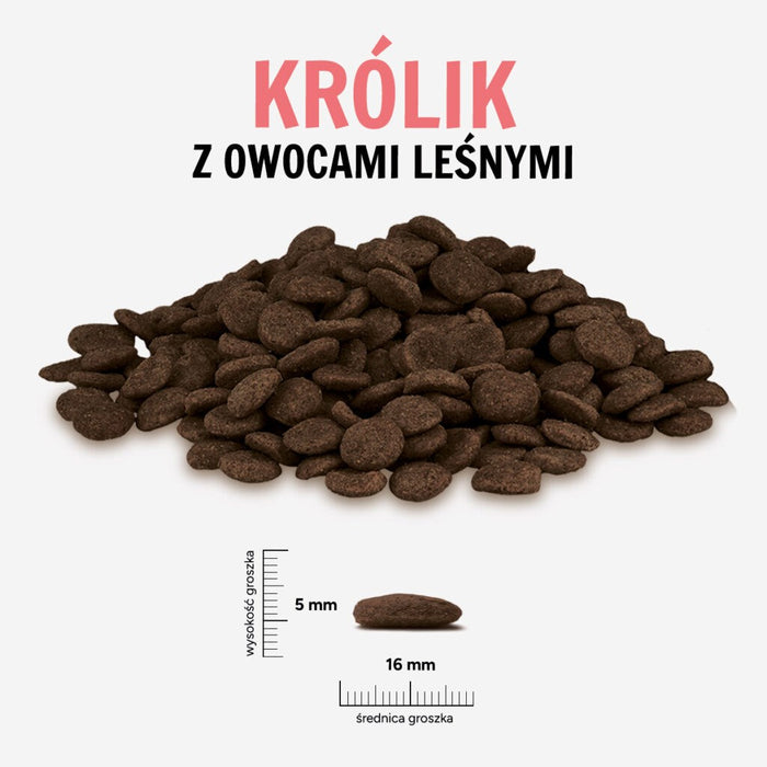 PAKA ZWIERZAKA Rabbit with forest fruits L – dry dog food – 9kg