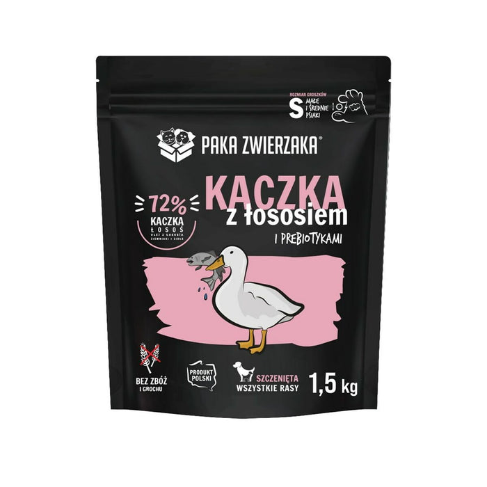 Fodder Paka Zwierzaka Puppy Duck Duck 1,5 Kg
