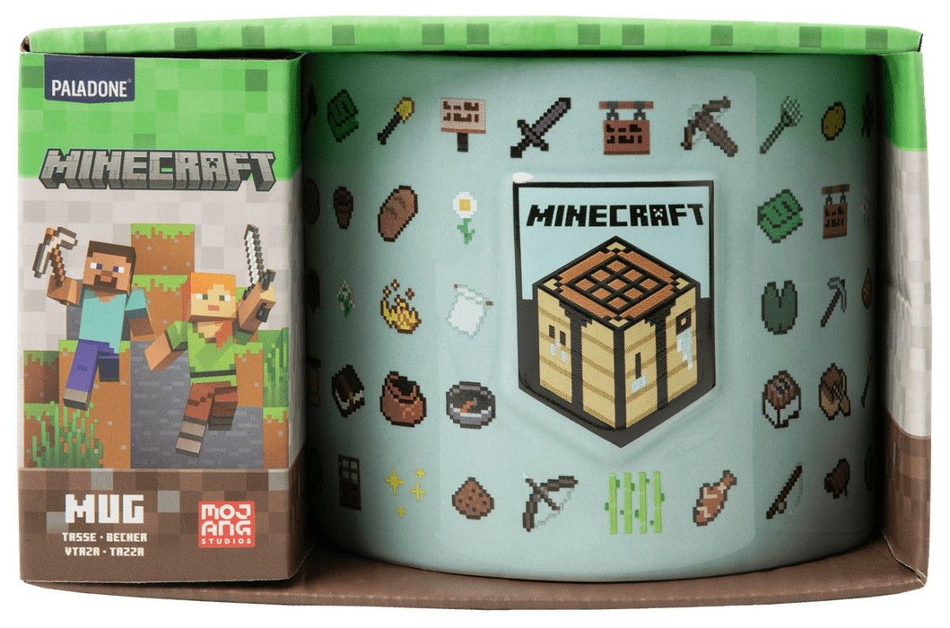 Paladone mug: Minecraft Embossed, 400 ml