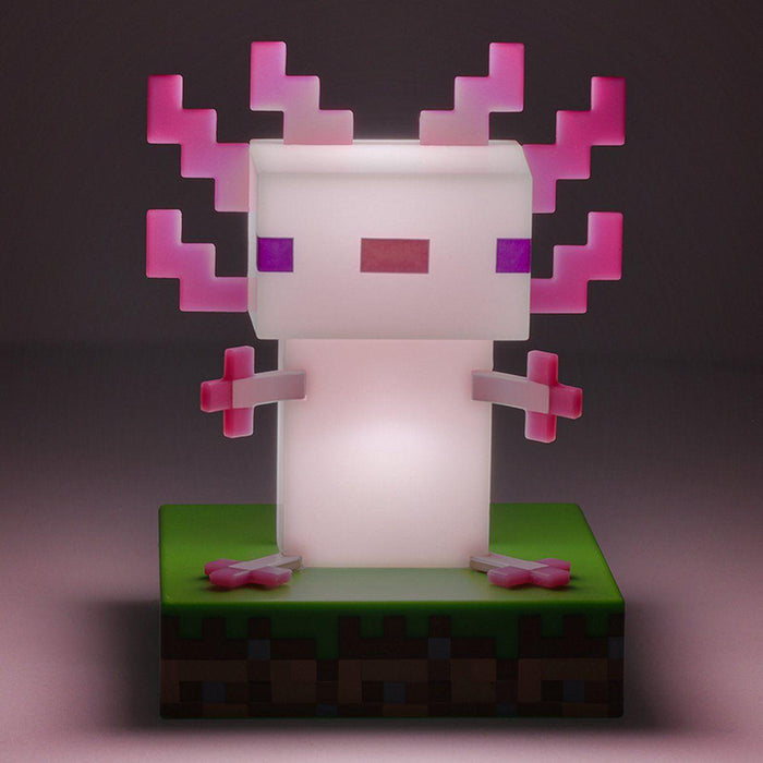 Lamp Paladone Icons: Minecraft - Axolotl Light