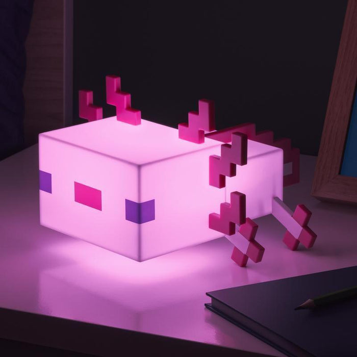 Paladone Lamp: Minecraft - Axolotl Light, PP11743MCFV2