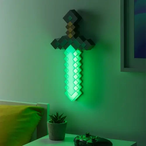 Paladone Lamp: Minecraft - Diamond Sword Light, PP12711MCF