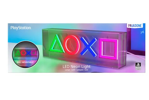 Paladone lamp: Playstation - LED Neon Light, PP12716PS