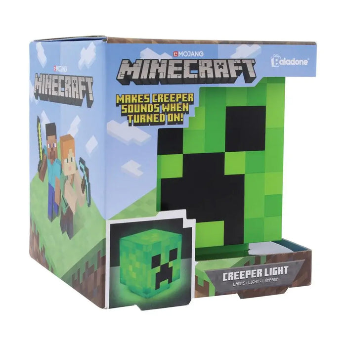 Lamp Paladone Minecraft - Creeper Light BDP, PP6595MCFV4