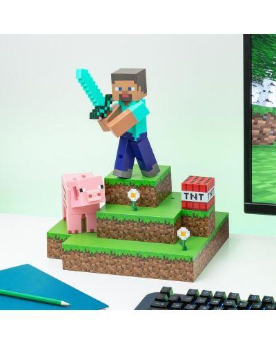 Paladone Lamp: Minecraft - Steve Diorama Light, PP9463MCF