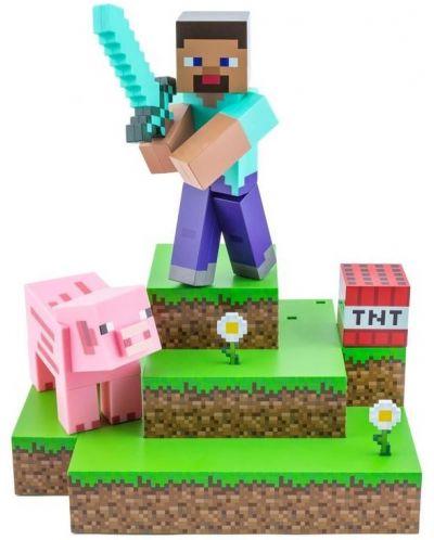 Paladone Lamp: Minecraft - Steve Diorama Light, PP9463MCF