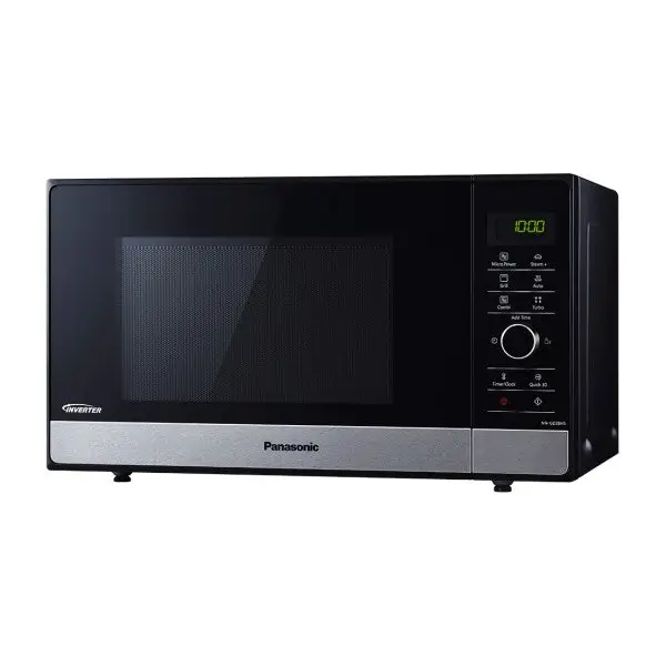 Panasonic NN-GD38HSSUG microwave Countertop Grill microwave 23 L 1000 W Black Brushed steel - Freestanding