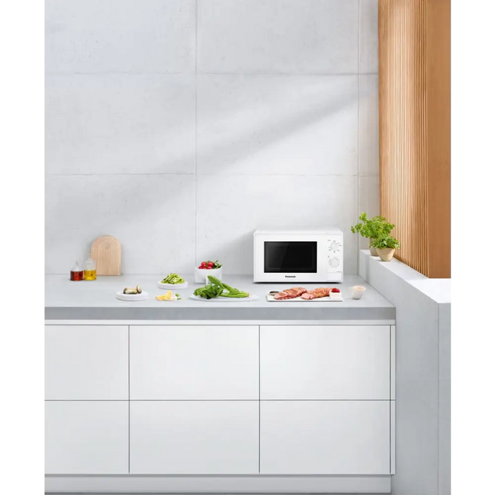 Panasonic NN-K10JW White Combination microwave Countertop 20 L 800 W - Freestanding microwavesAGD-KMW<<<Home Appliance